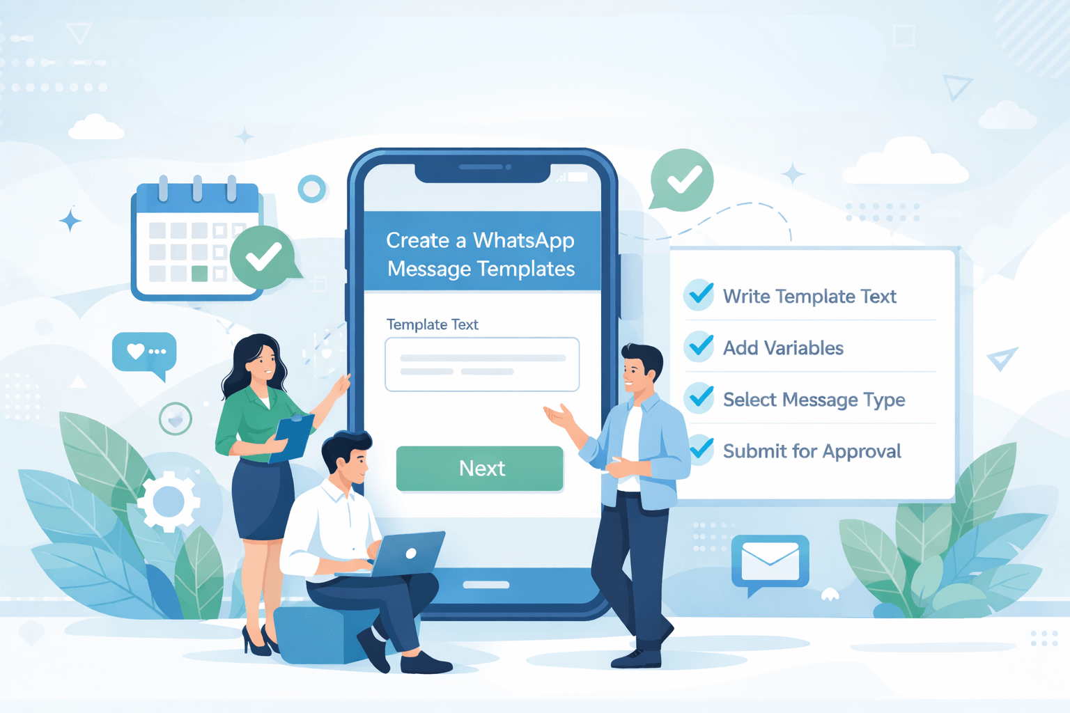 Create & Get Approval for WhatsApp Message Templates