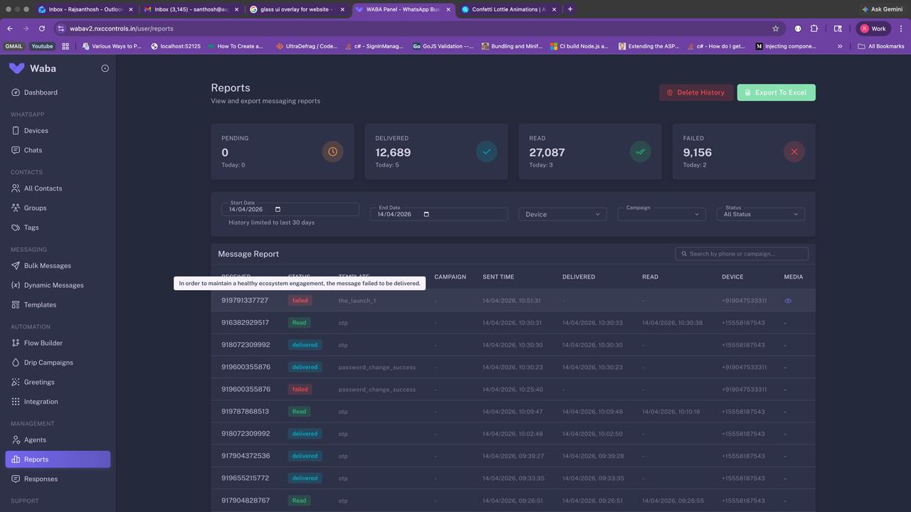 Marketing Resend: Fix WhatsApp Healthy Ecosystem Errors Automatically